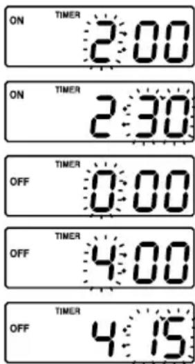 MEDISANA Medibreeze Plus - Setting the timer (TIMER) - 1