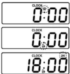 MEDISANA Medibreeze Plus - Impostazione dell'ora (CLOCK) - 1