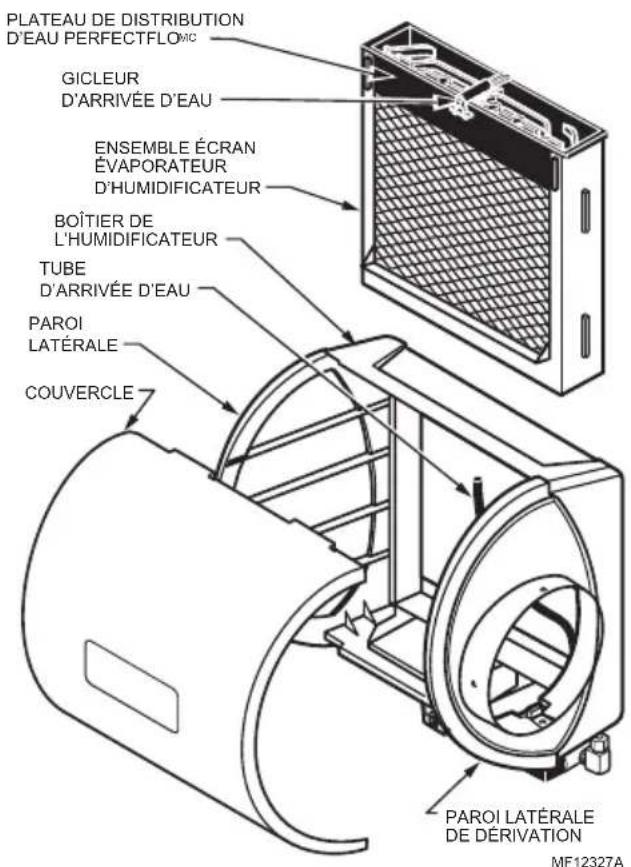 HONEYWELL HE220A - INSTRUCTIONS D'ENTRETIEN - 1