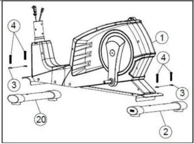 Toorx ERX70 - ATTENTION - 1
