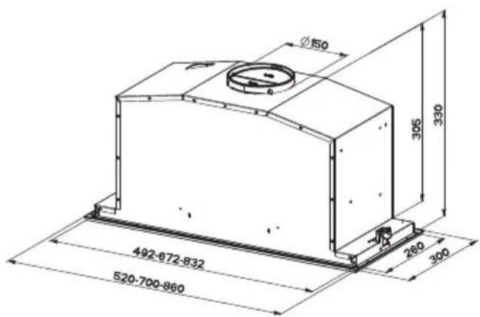 V-ZUG DEHMR5c - Platzbedarf - 1