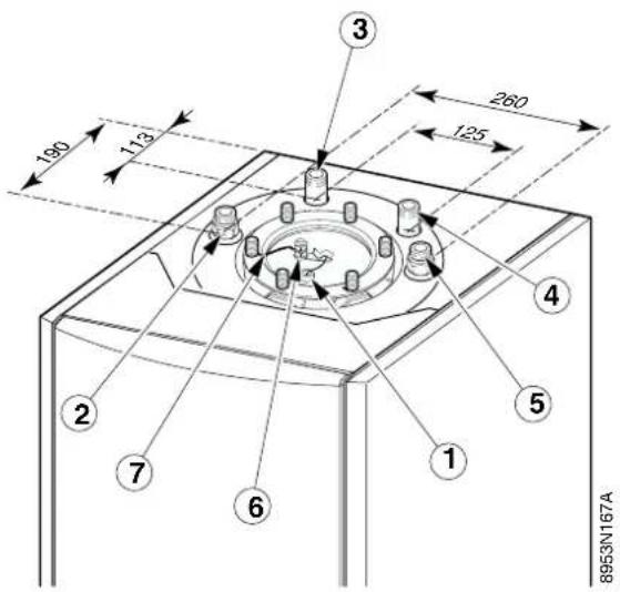 DE DIETRICH BC 80 D - Collegamenti - 4