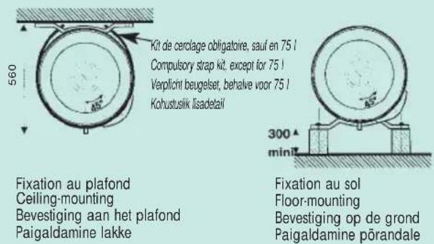 ATLANTIC ACI - Horizontaux muraux - Horizontal wall-mounted heaters - Horizontale wandboilers - Horisontaïsédseinaboilerid - 2