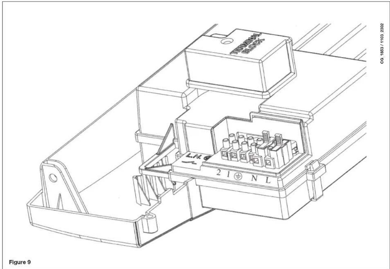 DE DIETRICH MS 24 BIC - IMPORTANT: respect polarity L (LIVE) -N (NEUTRAL). - 1