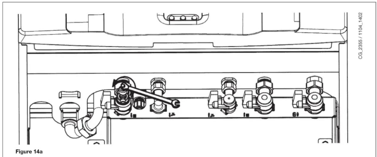 DE DIETRICH MS 24 BIC - Vidange du circuit de la chaudière - 1