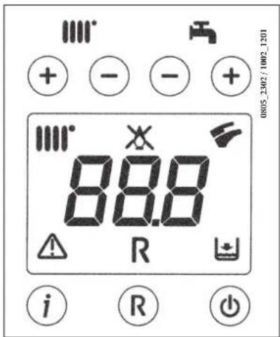 DE DIETRICH MS 24 BIC - FUNZIONE DI TARATURA DELLA VALVOLA GAS - 1