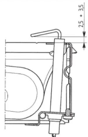 DE DIETRICH MS 24 BIC - POSITIONING THE IGNITION AND FLAME-SENSING ELECTRODE - 2