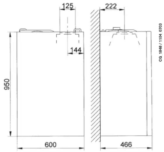 DE DIETRICH MS 24 BIC - WARNING - 2