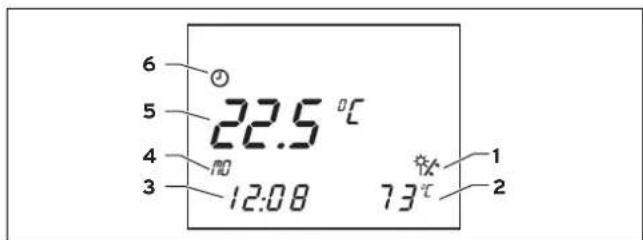 VAILLANT AuroSTEP plus 2.350 P - Display Hauptbedienebene - 1
