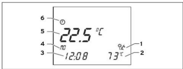 VAILLANT AuroSTEP plus 2.250 - Display hoofdbedieningsniveau - 1
