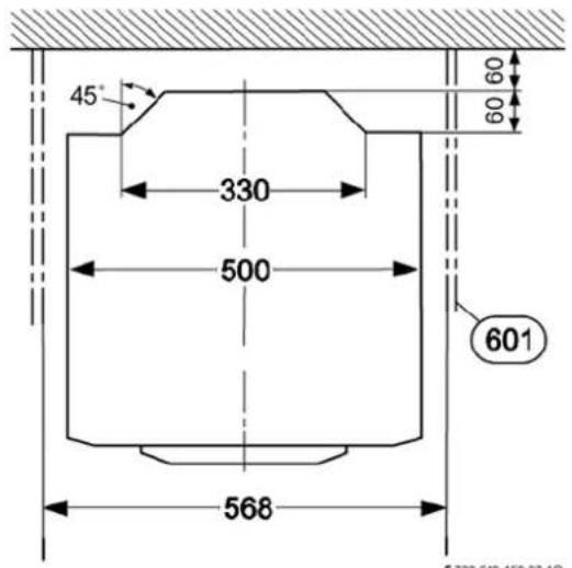 Junkers ST 160 ES - Boiler in de montagepositie opstellen Mise du boiler dans la position de montage - 1