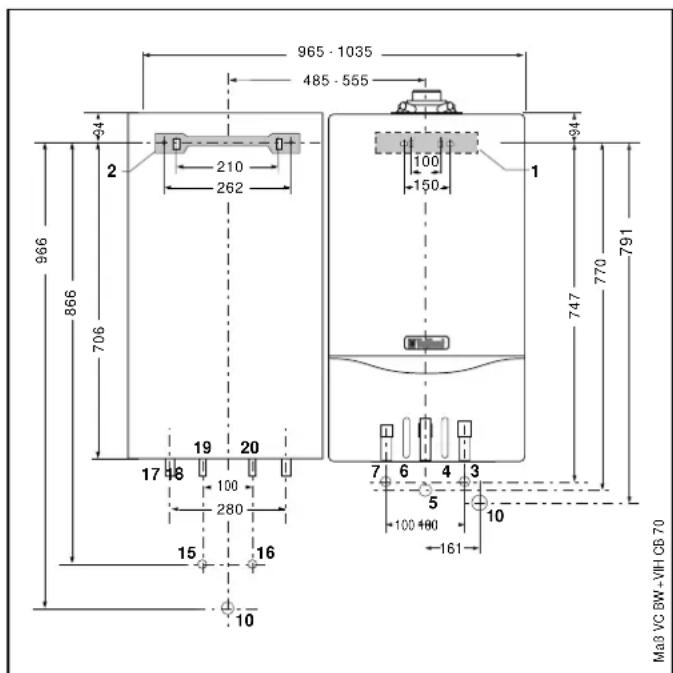VAILLANT VIH CK 70 - Bediening - 1