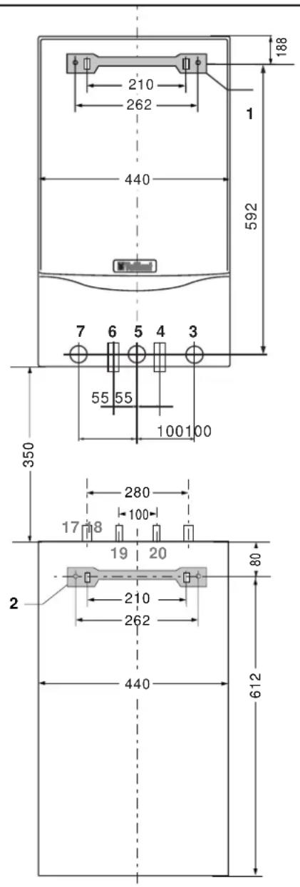 VAILLANT VIH CB 70 - Légende du schéma 4.3: - 1