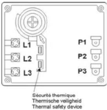 Ariston Thermo PROfessional TECH - ① Remplacez ou réarmez le thermostat - 1