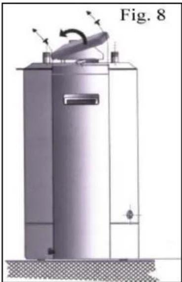Ariston Thermo Optima 16 - FONCTIONNEMENT ET BRANCHEMENT DE LA PROTECTION FUMÉES - 4