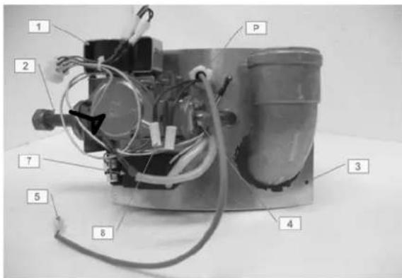 Ariston Thermo Optima V - ZUBEHÖRTEILE DER GASEINHEIT - 1