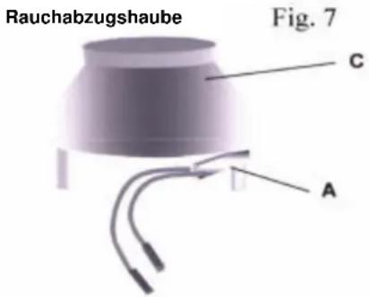 Ariston Thermo Optima 12 - BETRIEB UND ANSCHLUSS DER RAUCHSCHUTZVORRICHTUNG - 3