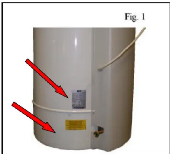 Ariston Thermo Optima 20 - IDENTIFICATIE ELEMENTEN - 1