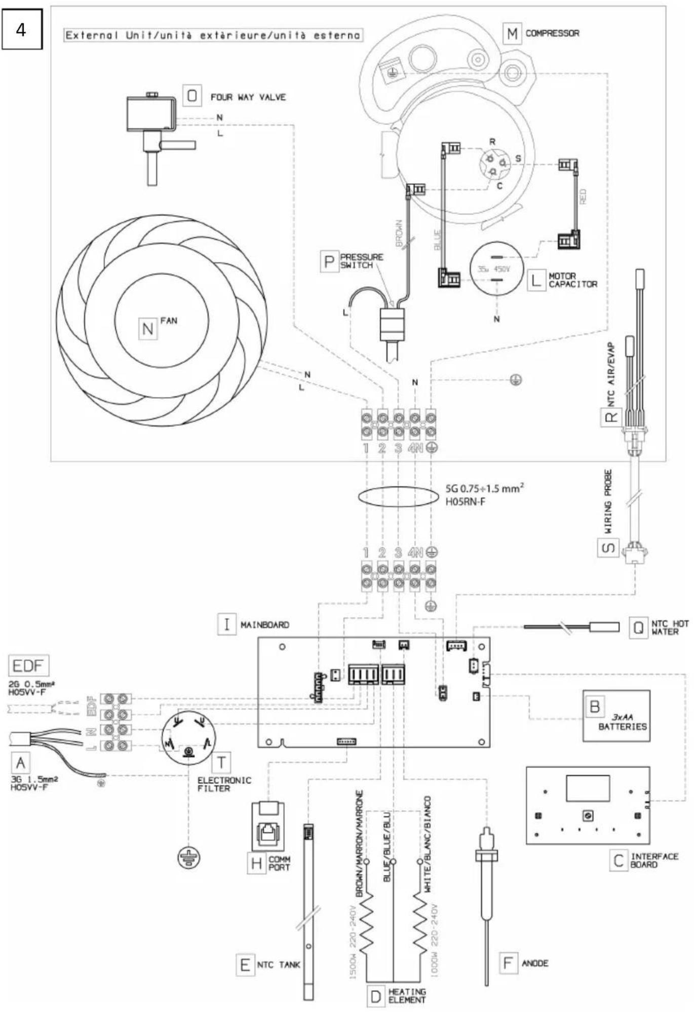 Ariston Thermo Nuos 300 Split - Verwijdering van de boiler - 7
