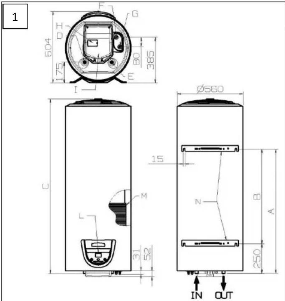 Ariston Thermo Nuos 300 Split - Verwijdering van de boiler - 2