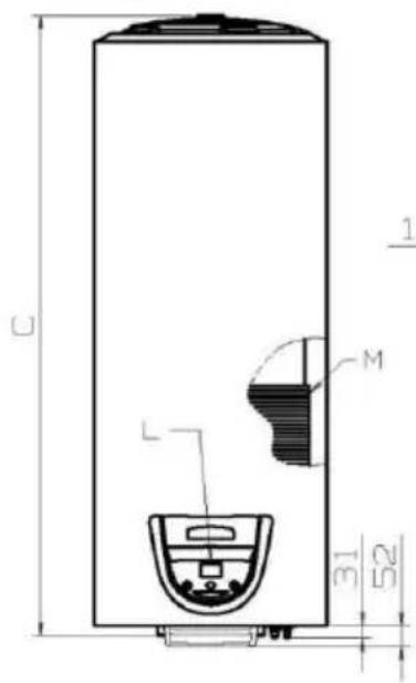 Ariston Thermo Nuos 200 Split - Verwijdering van de boiler - 3