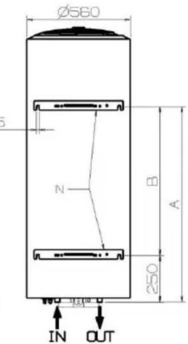 Ariston Thermo Nuos 200 Split - Verwijdering van de boiler - 4