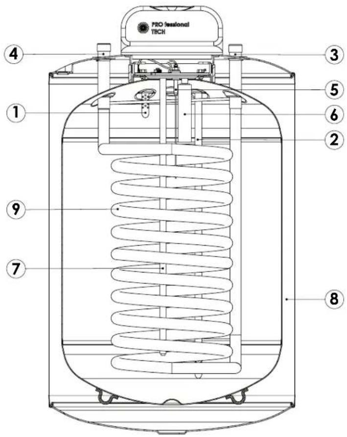 Ariston Thermo BCH 80 L - DESCRIPTION TECHNIQUE - 1