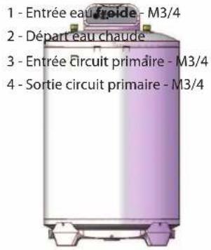 Ariston Thermo BCH 200 L - POSITION AU SOL - 1