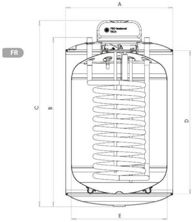 Ariston Thermo BCH 200 L - Légende : - 1