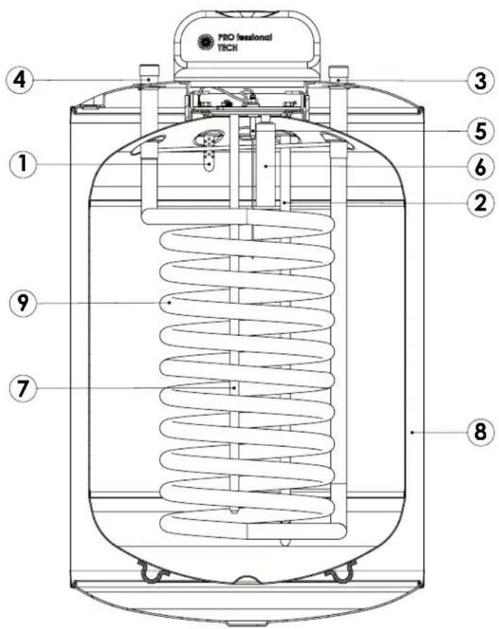 Ariston Thermo BCH 120L - DESCRIPTION TECHNIQUE - 1