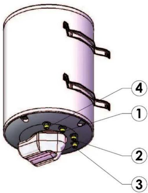 Ariston Thermo BCH 120L - POSITION AU MUR - 1