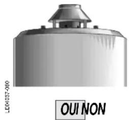 Ariston Thermo AGB 155 - - FONCTIONNEMENT ET RACCORDEMENT DE LA PROTECTION FUMÉES - 1