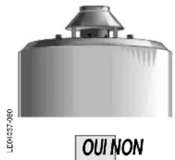 Ariston Thermo AGB 115 - - FONCTIONNEMENT ET RACCORDEMENT DE LA PROTECTION FUMÉES - 1
