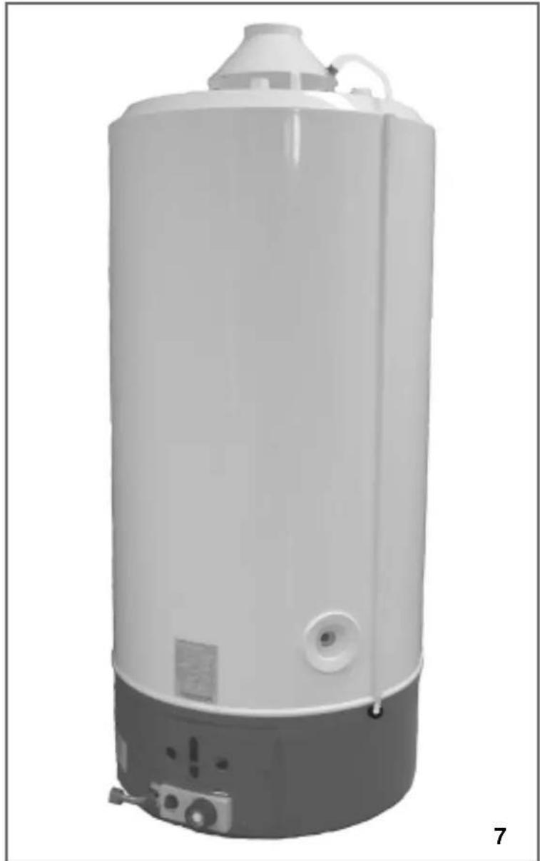 Ariston Thermo AGB 115 - - FONCTIONNEMENT ET RACCORDEMENT DE LA PROTECTION FUMÉES - 7