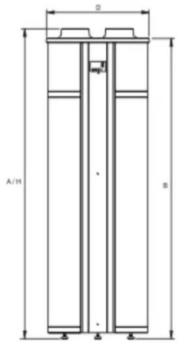 A.O. Smith AHD 290 - Dimensions - 3