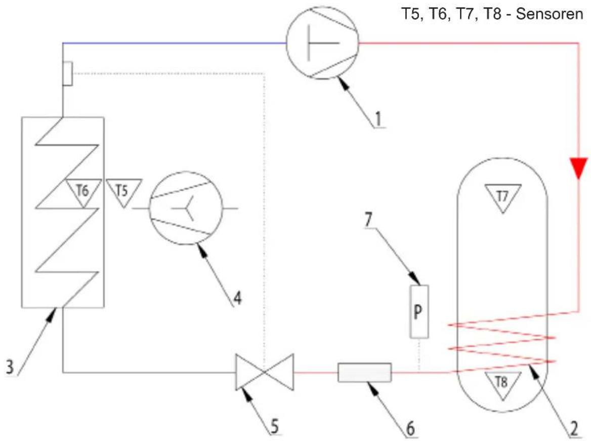 A.O. Smith AH 290 - Koelcircuit - schema - 1