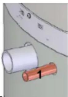 A.O. Smith AH 290 - Connection of condensation drain - 1