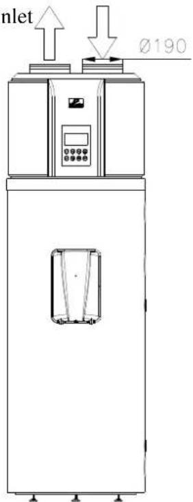 ACV HB300 - Duct connection ways - 1