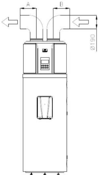 ACV HB300 - Duct connection ways - 2
