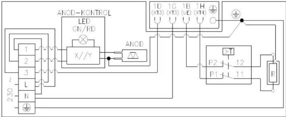 ACV HB300 - Electric connection - 1