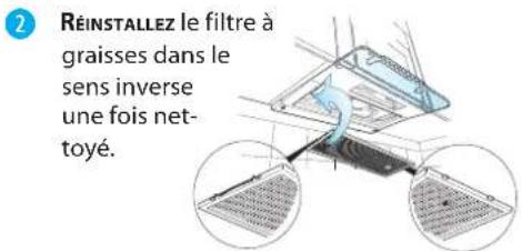 WHIRLPOOL AVM 971 - FILTRE A GRAISSES - 2