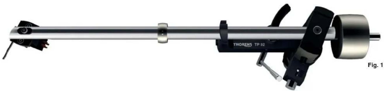 THORENS TP 92 - Tonearm and Pick-Up Cartridge - 1