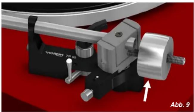 THORENS TD 209 - Gehen Sie äußerst vorsichtig vor, um die Nadel des Tonabnehmers nicht zu beschädigen! - 1