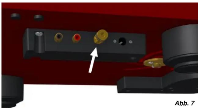 THORENS TD 209 - Anschluss - 2