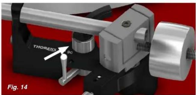 THORENS TD 209 - Further Tonearm Adjustments - 2