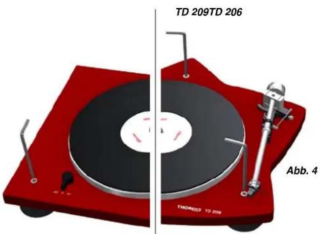 THORENS TD 209 - Laufwerkseinstellungen - 1