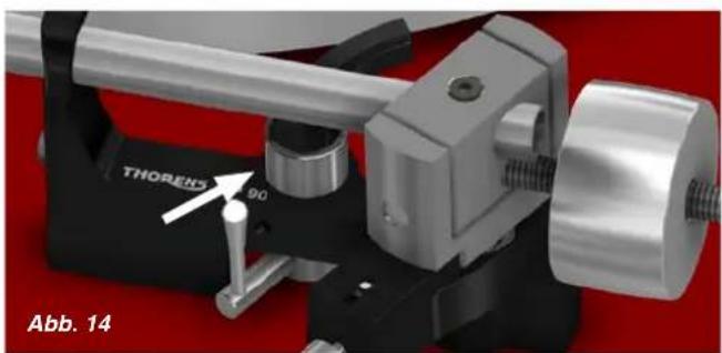 THORENS TD 209 - Auflagekraft - 2