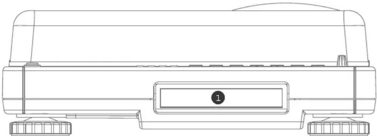 ION LP2CD USB - ÜBERSICHT ÜBER DIE VORDERSEITE - 1