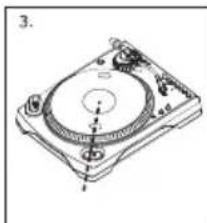 ION LP2CD USB - INSTALLACION DEL PLATO - 3