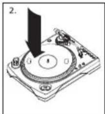 ION LP2CD USB - INSTALLATIE PLATEAU - 2